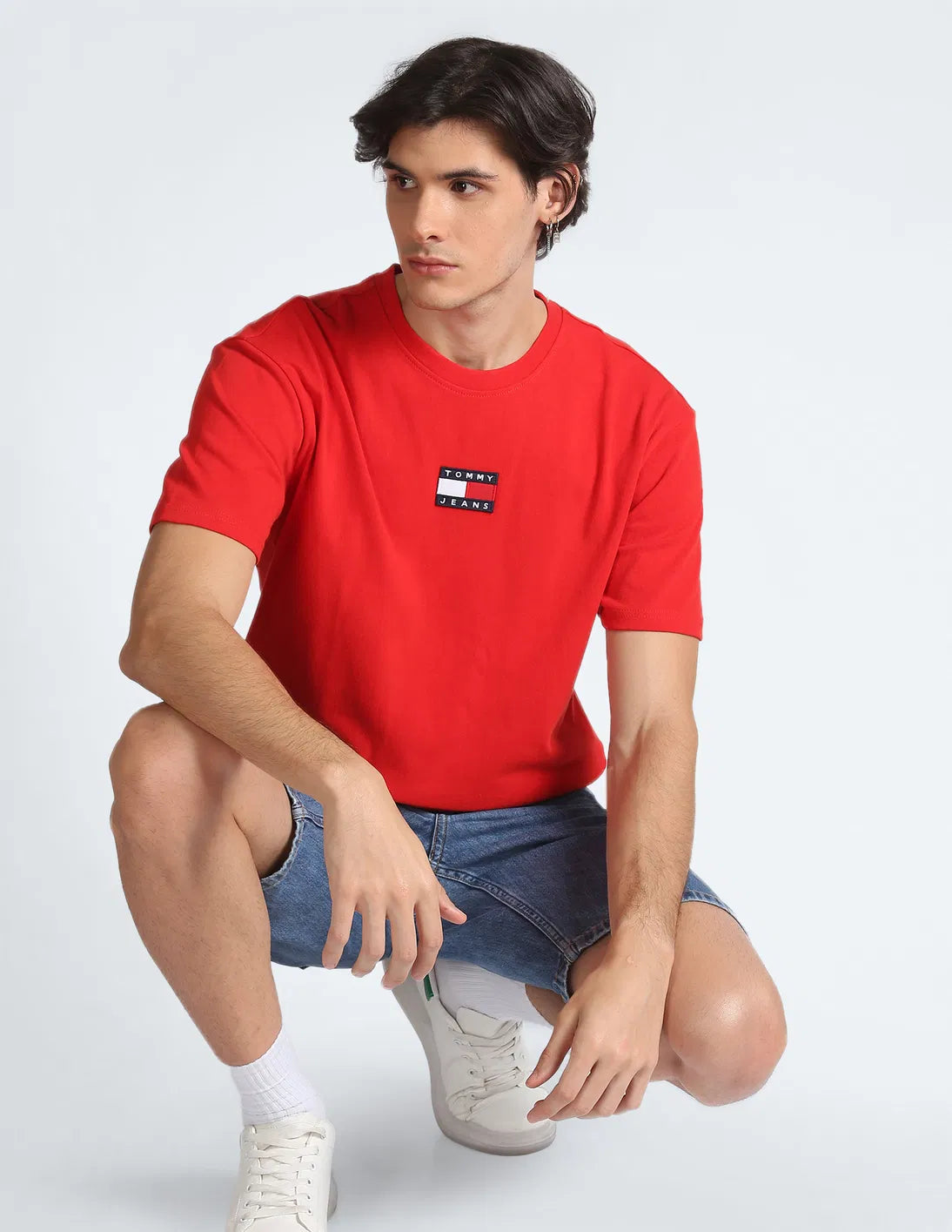 Tommy Hilfiger Transitional Organic Cotton Logo Badge T-Shirt