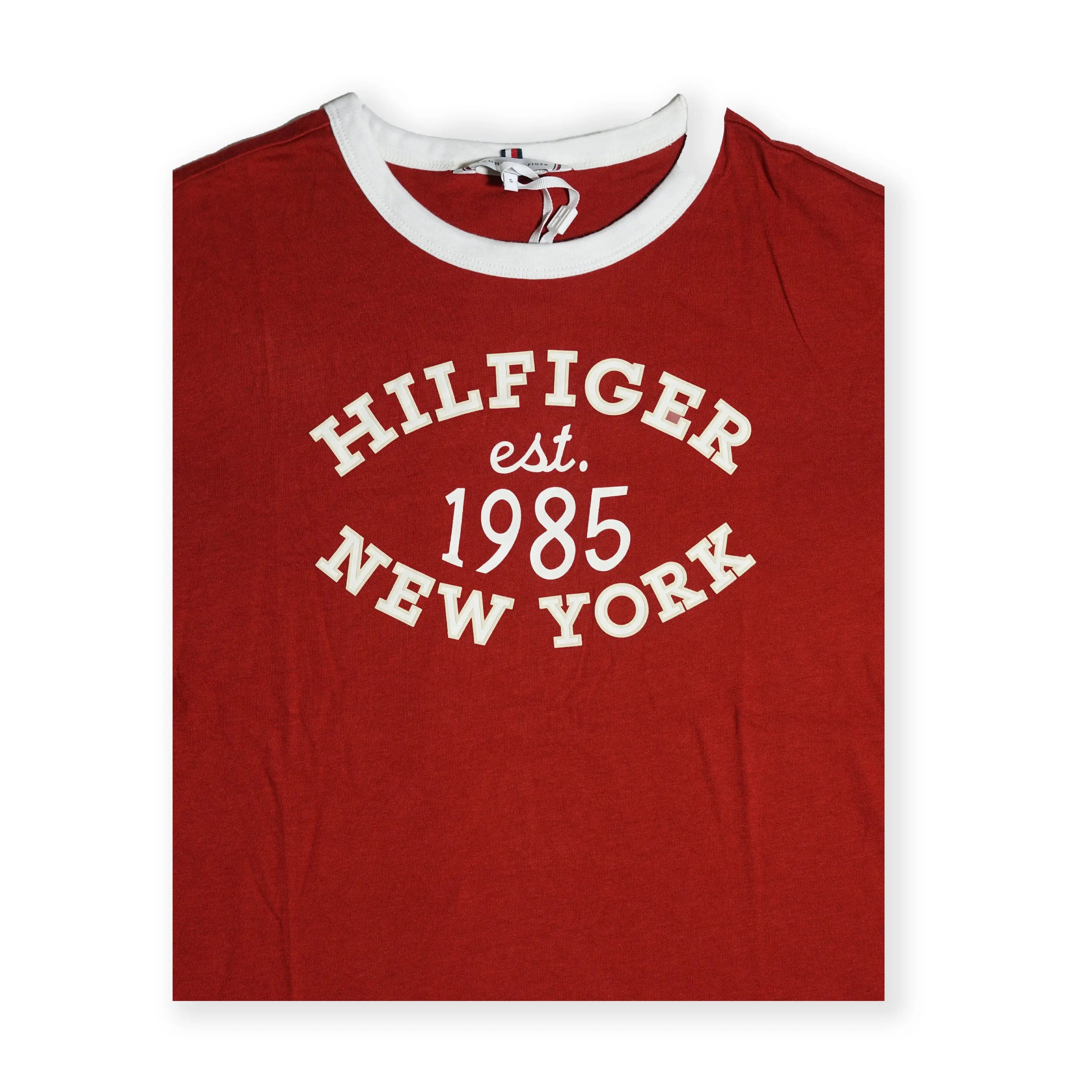 Tommy Hilfiger Girl's Red Graphic T-Shirt Tommynippon
