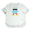 Tommy Hilfiger Girls Multi-Color Logo Graphic T-Shirt – White Tommynippon
