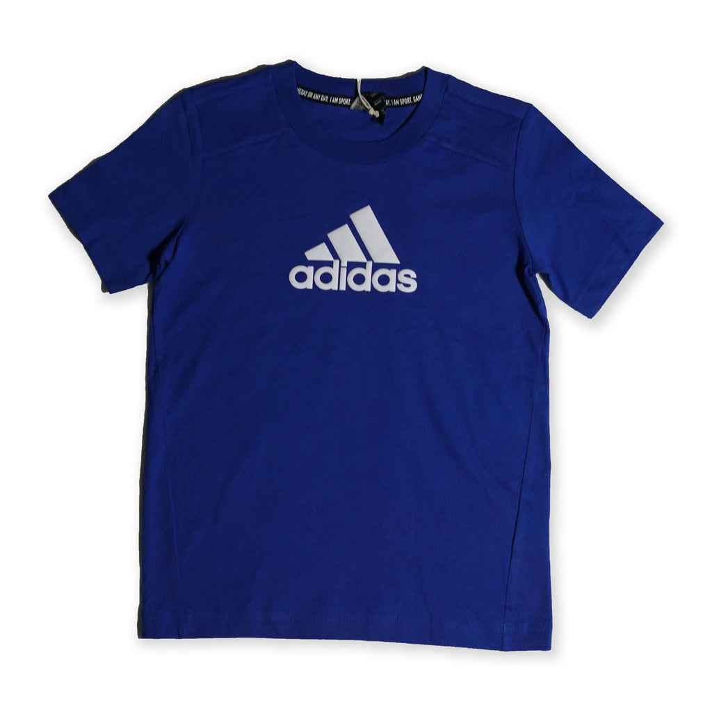 Adidas Kid's Essentials Logo T-Shirt – Blue Tommynippon