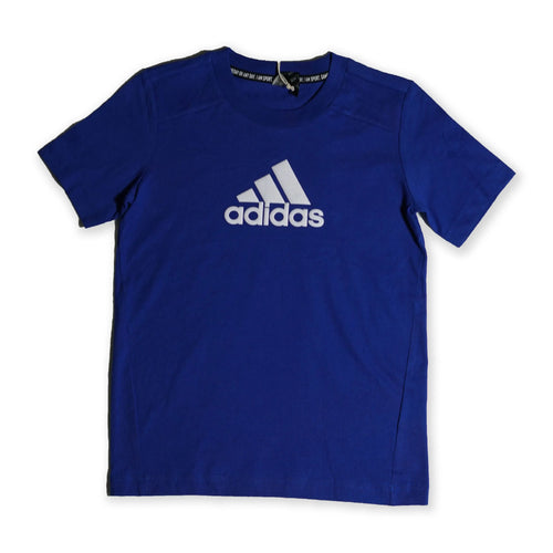 Adidas Kid's Essentials Logo T-Shirt – Blue Tommynippon
