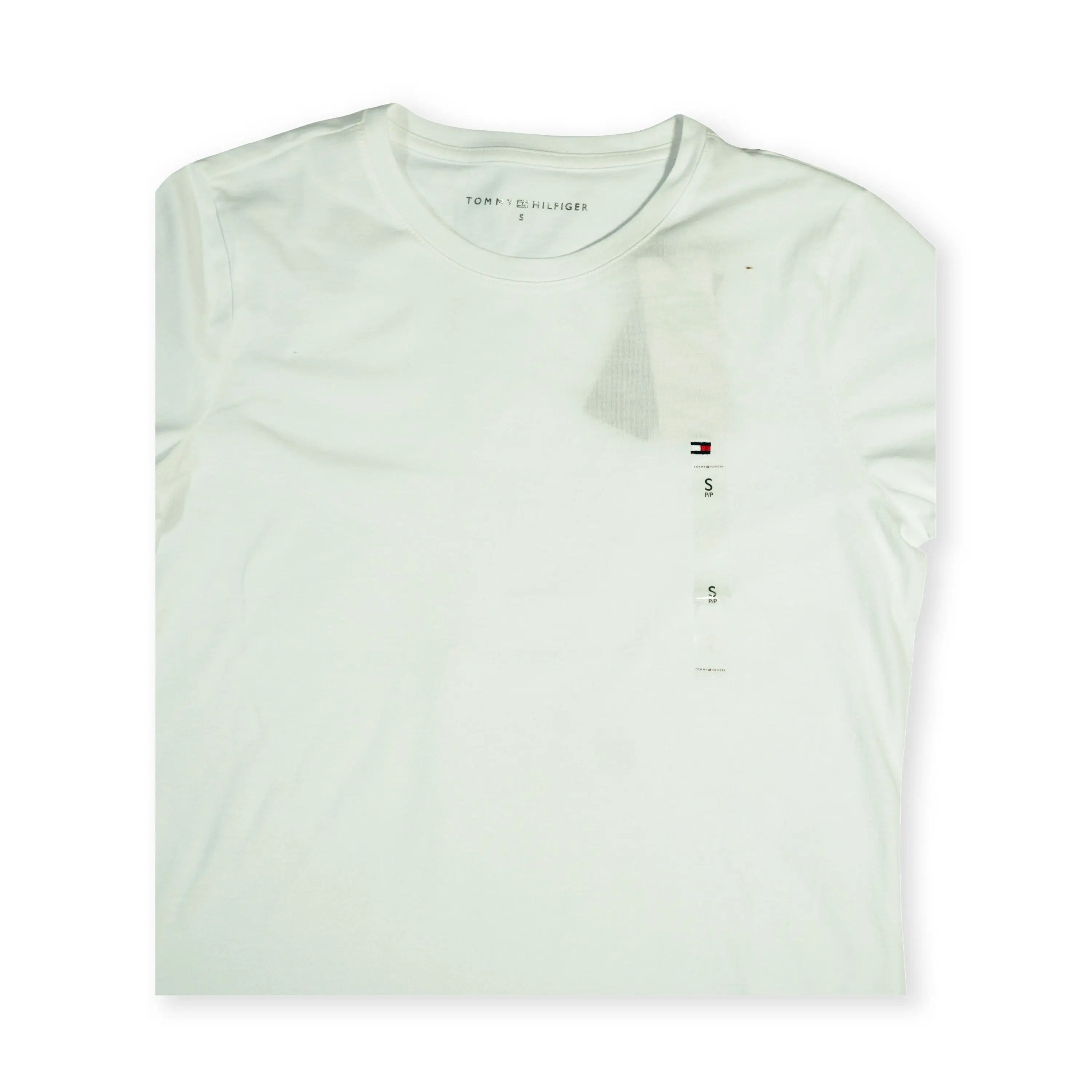 Tommy Hilfiger Classic Crew Neck Girls T-Shirt – White Tommynippon