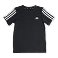 Adidas Kids 3-Stripes Logo T-Shirt – Black Tommynippon