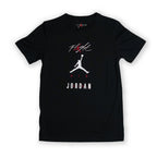 Jordan Kids’ Flight Logo T-Shirt – Black (140 cm / 10–12 Years) Tommynippon