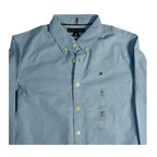 Tommy Hilfiger Kid's Classic Oxford Shirt – Light Blue Tommynippon