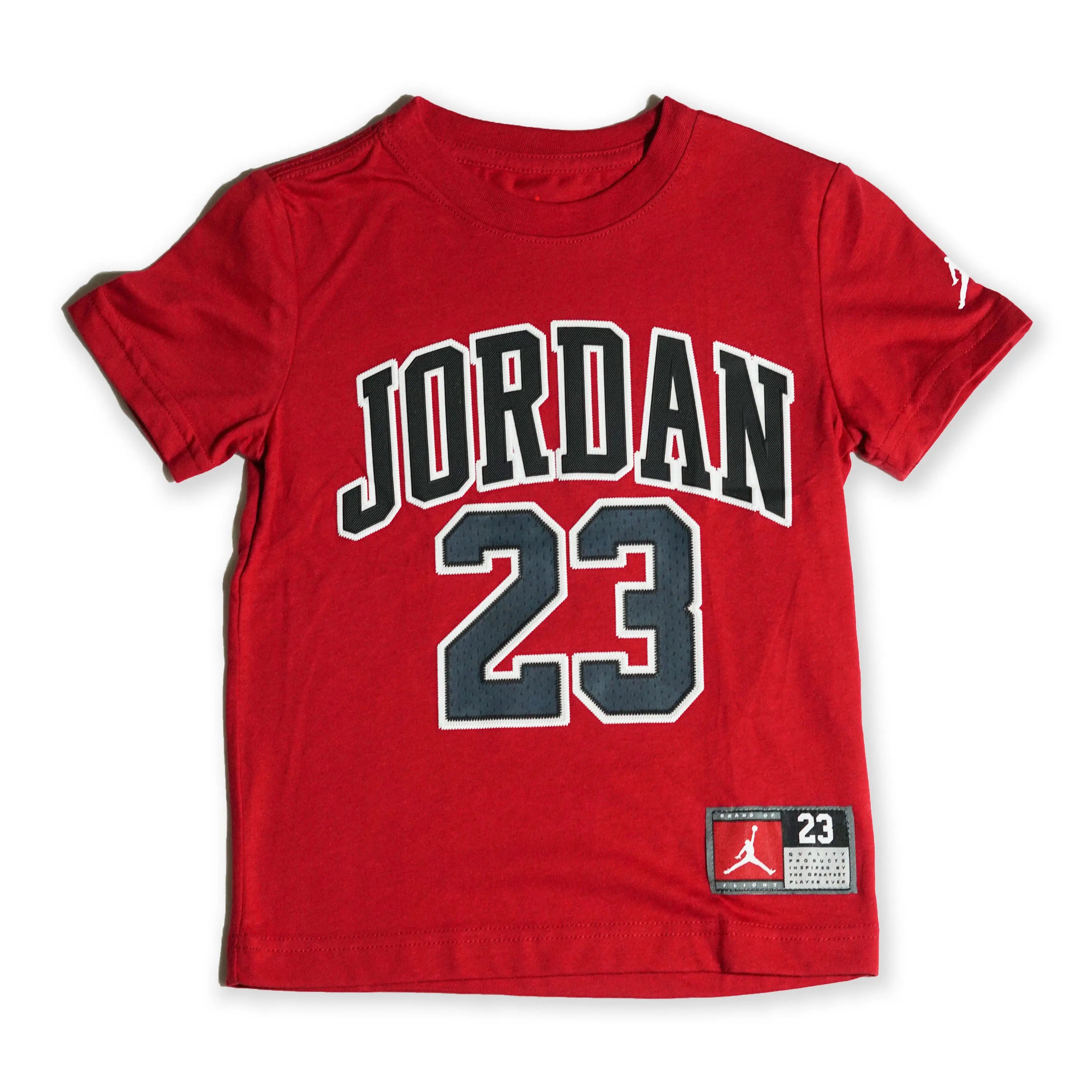 Jordan Kids “23” Graphic T-Shirt – Gym Red Tommynippon