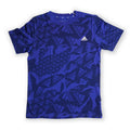 Adidas Kids’ All-Over Print T-Shirt – Blue (150–160 cm) Tommynippon
