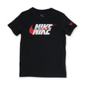 Nike Kids Multi-Logo Swoosh T-Shirt – Black Tommynippon