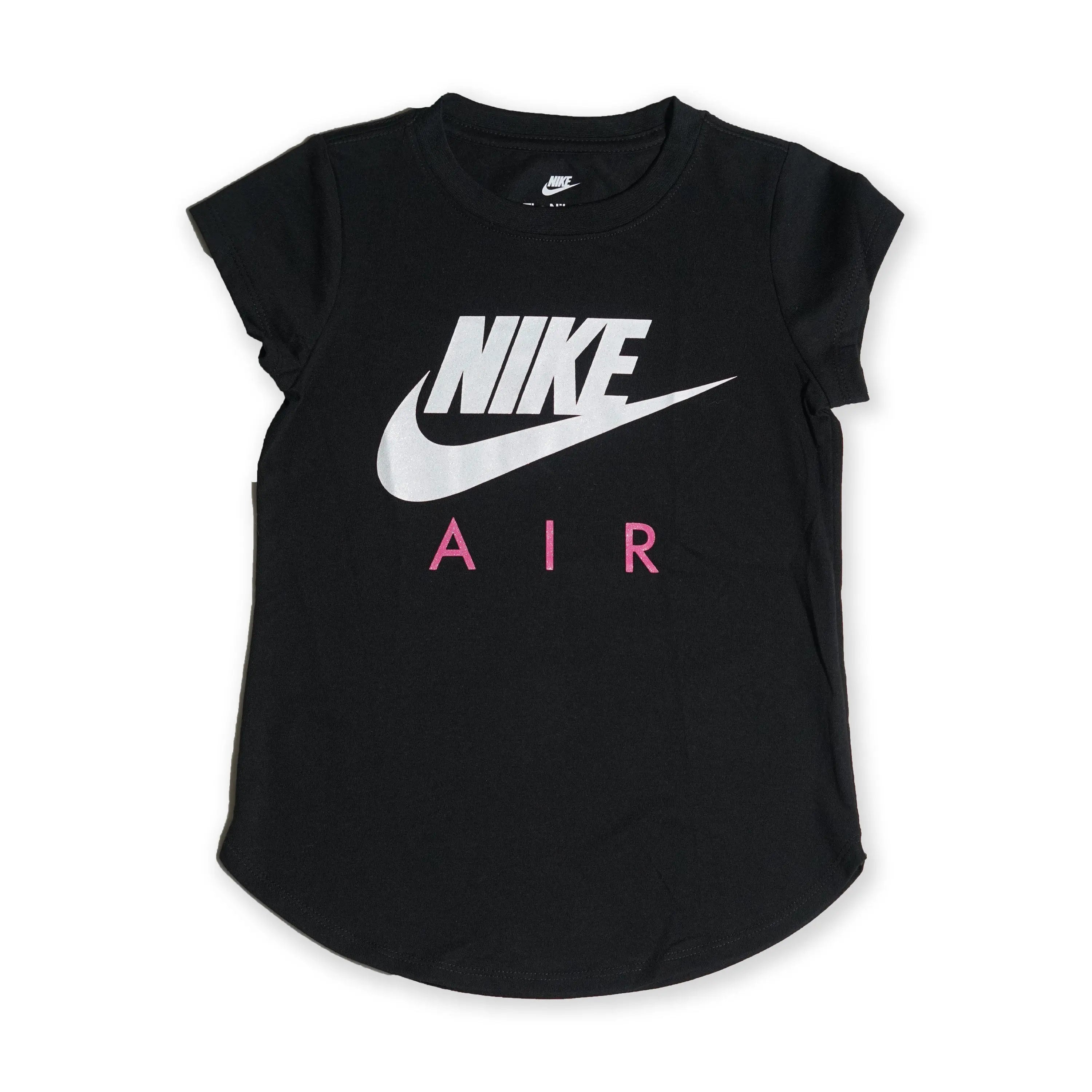 Nike Girls Air T-Shirt – Black/Pink Tommynippon