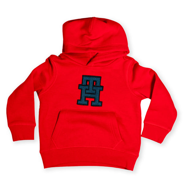 Tommy Hilfiger Logo Kid's Hoodie – Red
