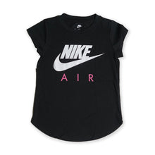 Nike Girls Air T-Shirt – Black/Pink
