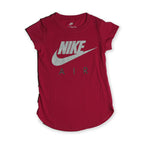 Nike Girls Air T-Shirt – Red/Silver Tommynippon