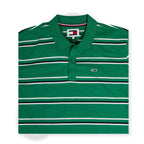 Tommy Hilfiger Men's Striped Polo Shirt – Green Tommynippon