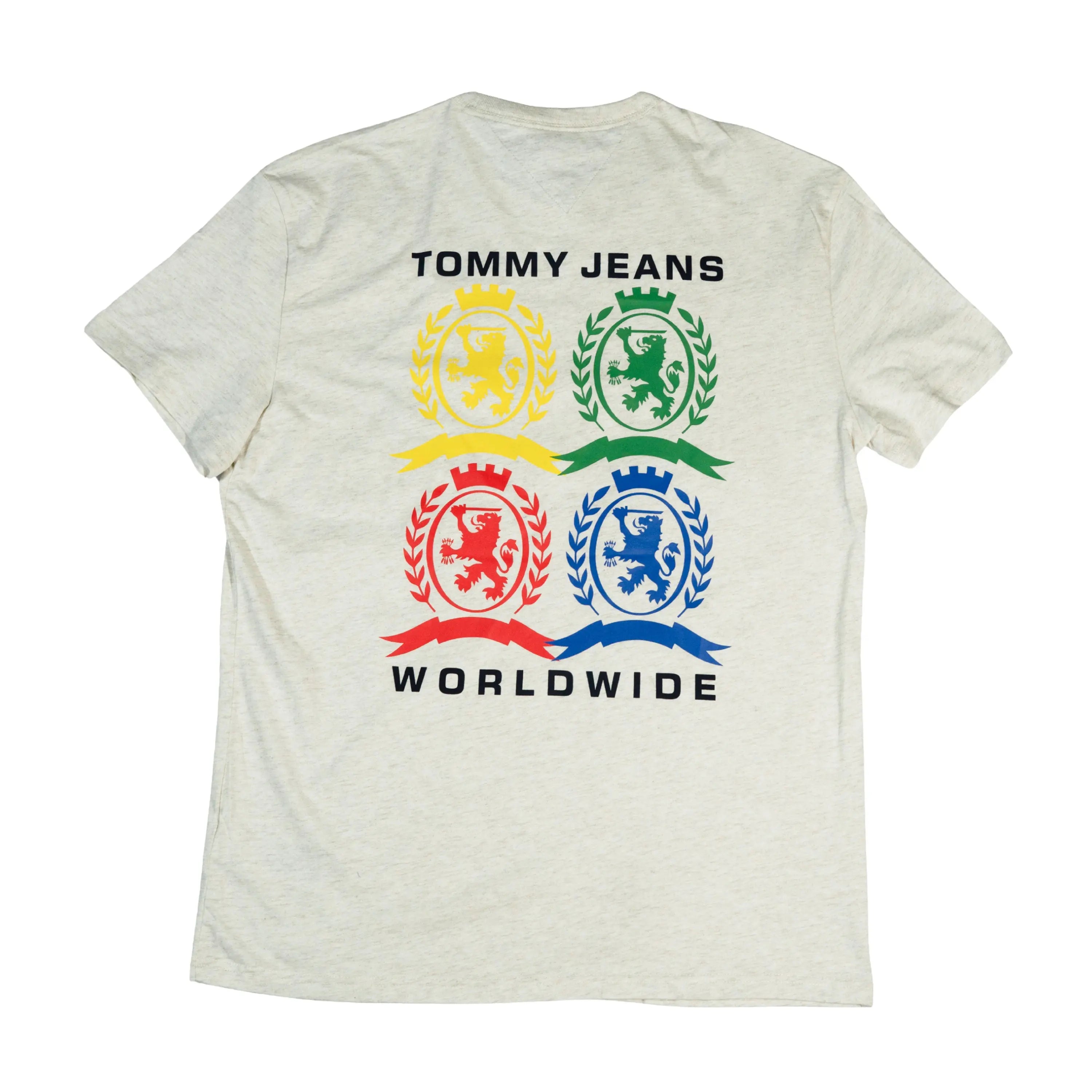 Tommy Jeans Men's Worldwide Graphic T-Shirt – Off White Tommynippon
