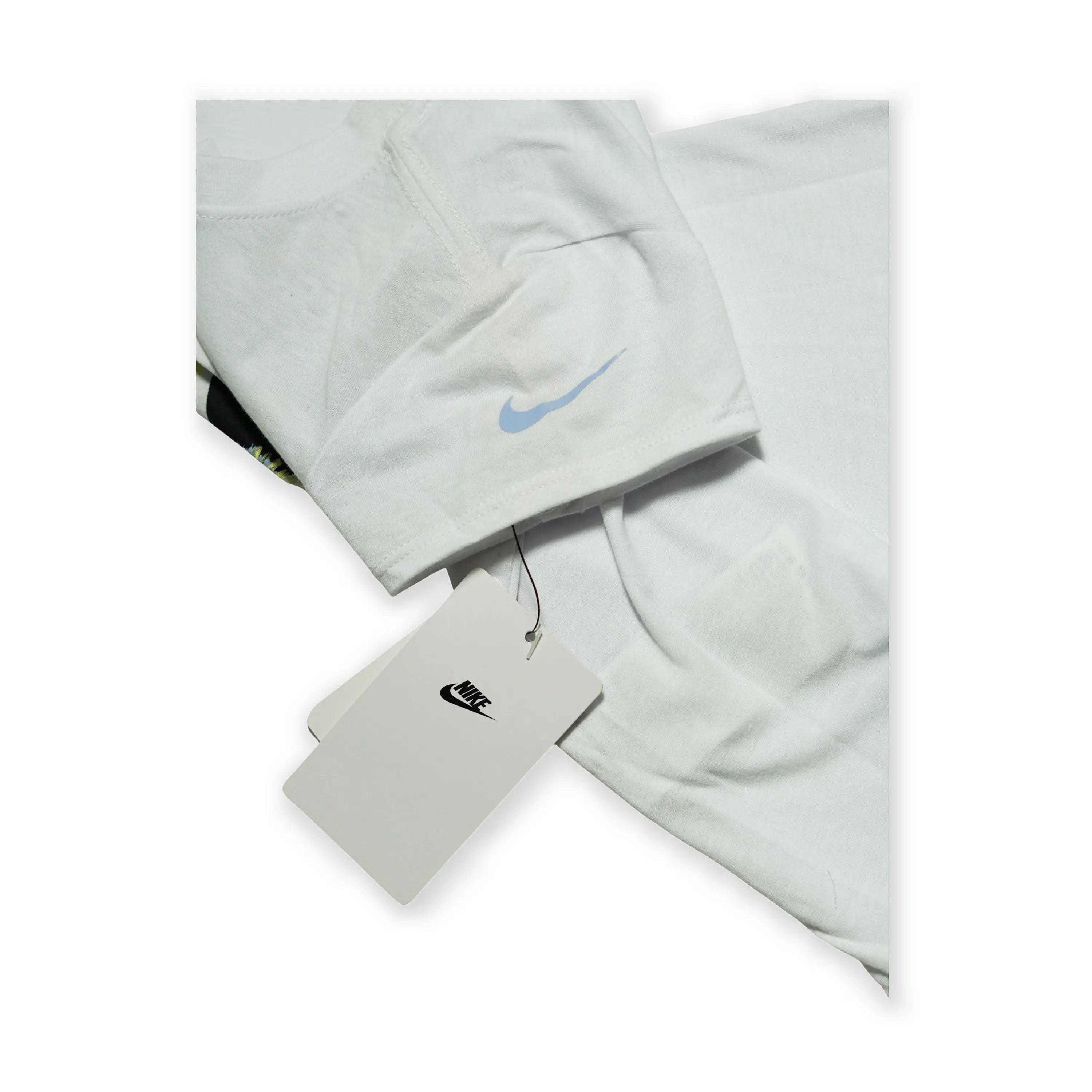 Nike Girls “Floral Swoosh” Tee – White Tommynippon