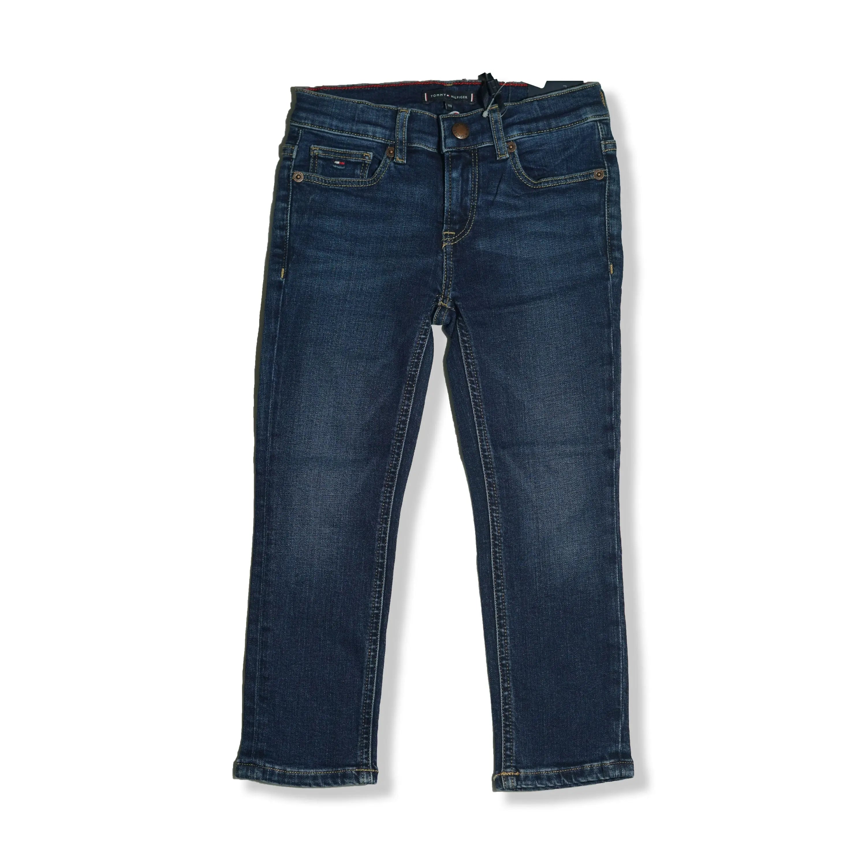 Tommy Hilfiger Kids Classic Denim Jeans – Dark Wash Tommynippon