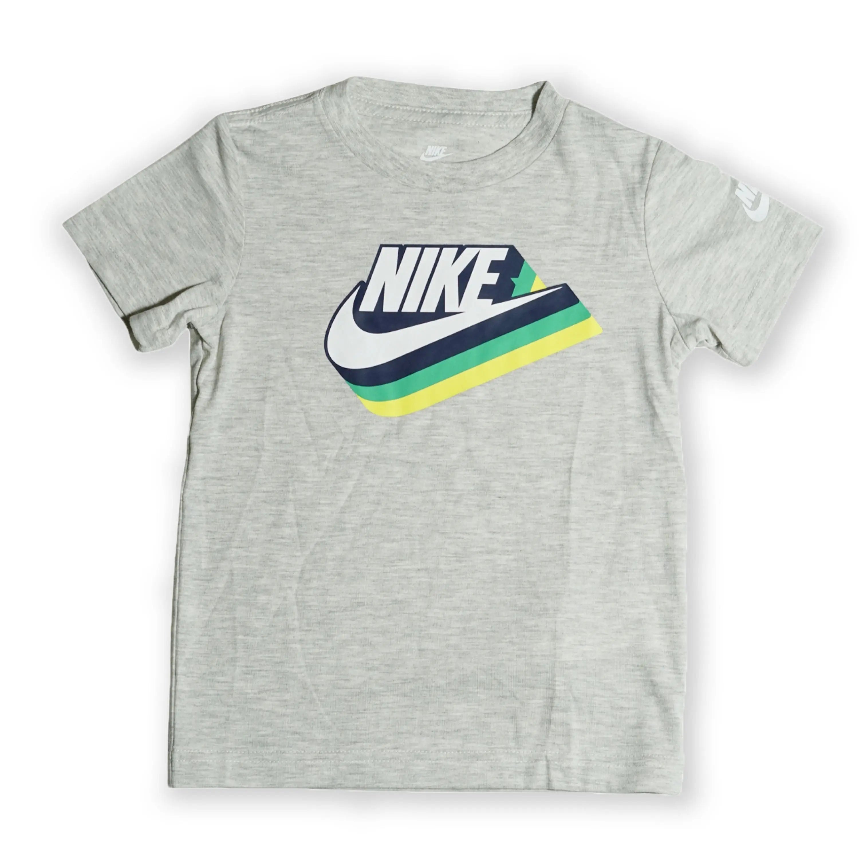 Nike Kids Graphic Logo T-Shirt – Light Grey Tommynippon