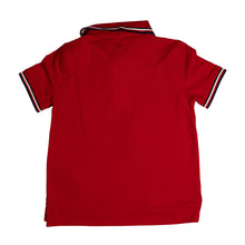 Tommy Hilfiger Kid's Classic Red Polo Shirt – Signature Trim