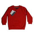 Tommy Hilfiger Kids Classic Crewneck Sweatshirt – Red Tommynippon