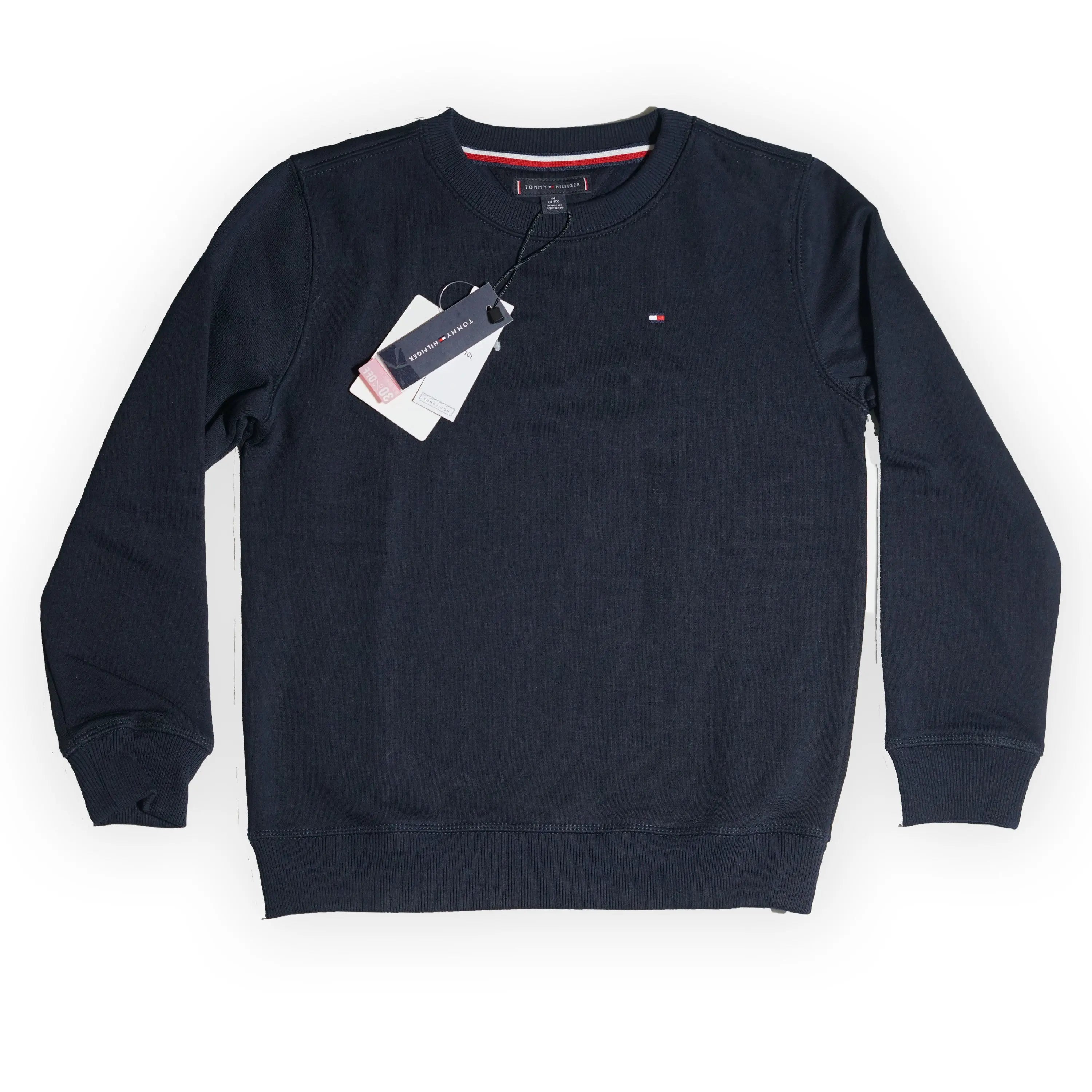 Tommy Hilfiger Kids Classic Crewneck Sweatshirt – Navy Tommynippon
