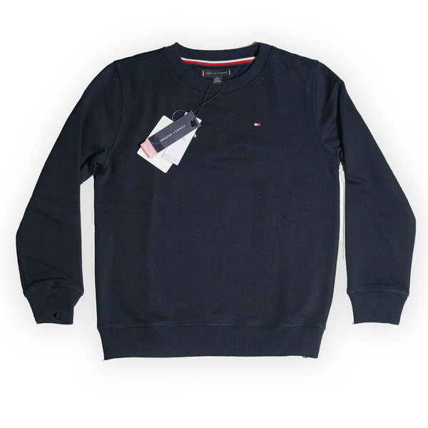 Tommy Hilfiger Kids Classic Crewneck Sweatshirt – Navy