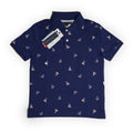Tommy Hilfiger Kids Printed Polo Shirt – Navy Sailboat Design Tommynippon