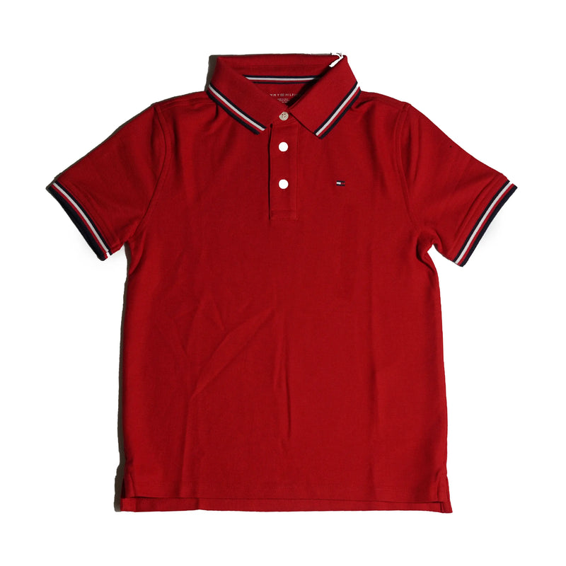 Tommy Hilfiger Kids Classic Polo Shirt – Red Tommynippon