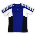 Adidas Kids Colorblock Performance T-Shirt – Blue/Black/White Tommynippon