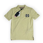 Tommy Hilfiger Kids “H” Logo Polo Shirt – Pale Yellow Tommynippon