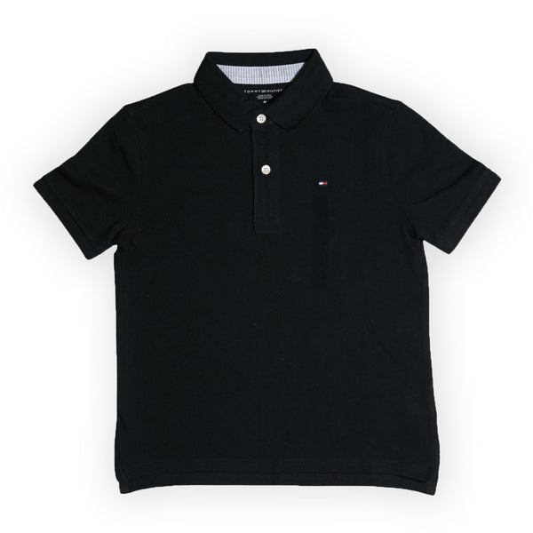 Tommy Hilfiger Kids Classic Black Polo Shirt