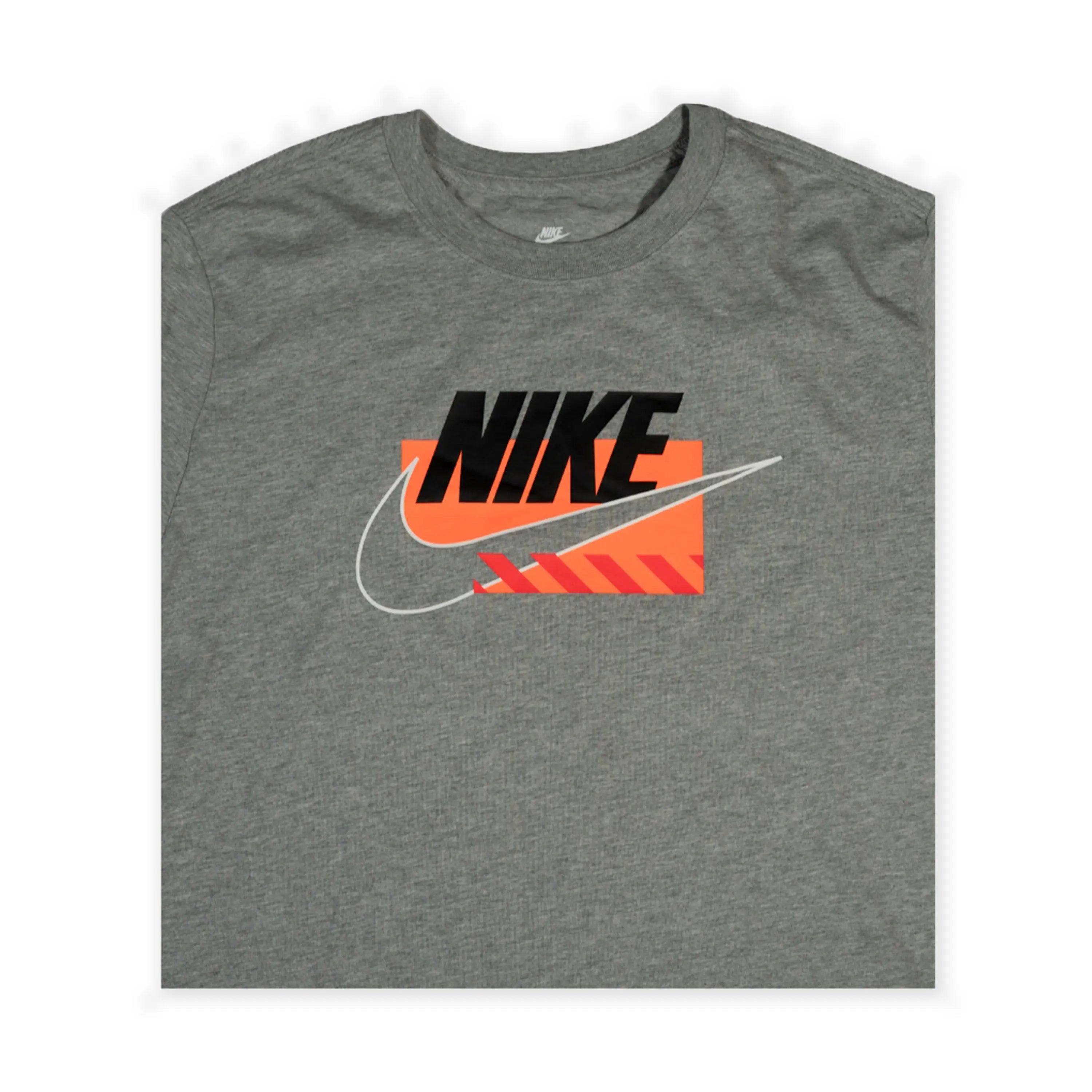 Nike Men’s Grey Graphic Logo T-Shirt Tommynippon