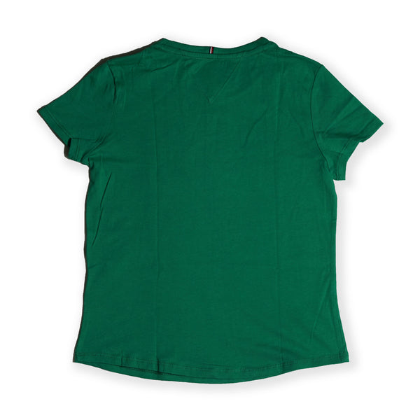 Tommy Hilfiger Girl’s Green “Hilfiger New York” Heart Logo T-Shirt