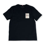 Tommy Hilfiger Men's Black Patch Pocket T-Shirt Tommynippon