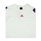 Adidas Men's Tape Sleeve Tee – White / Blue / Red Tommynippon