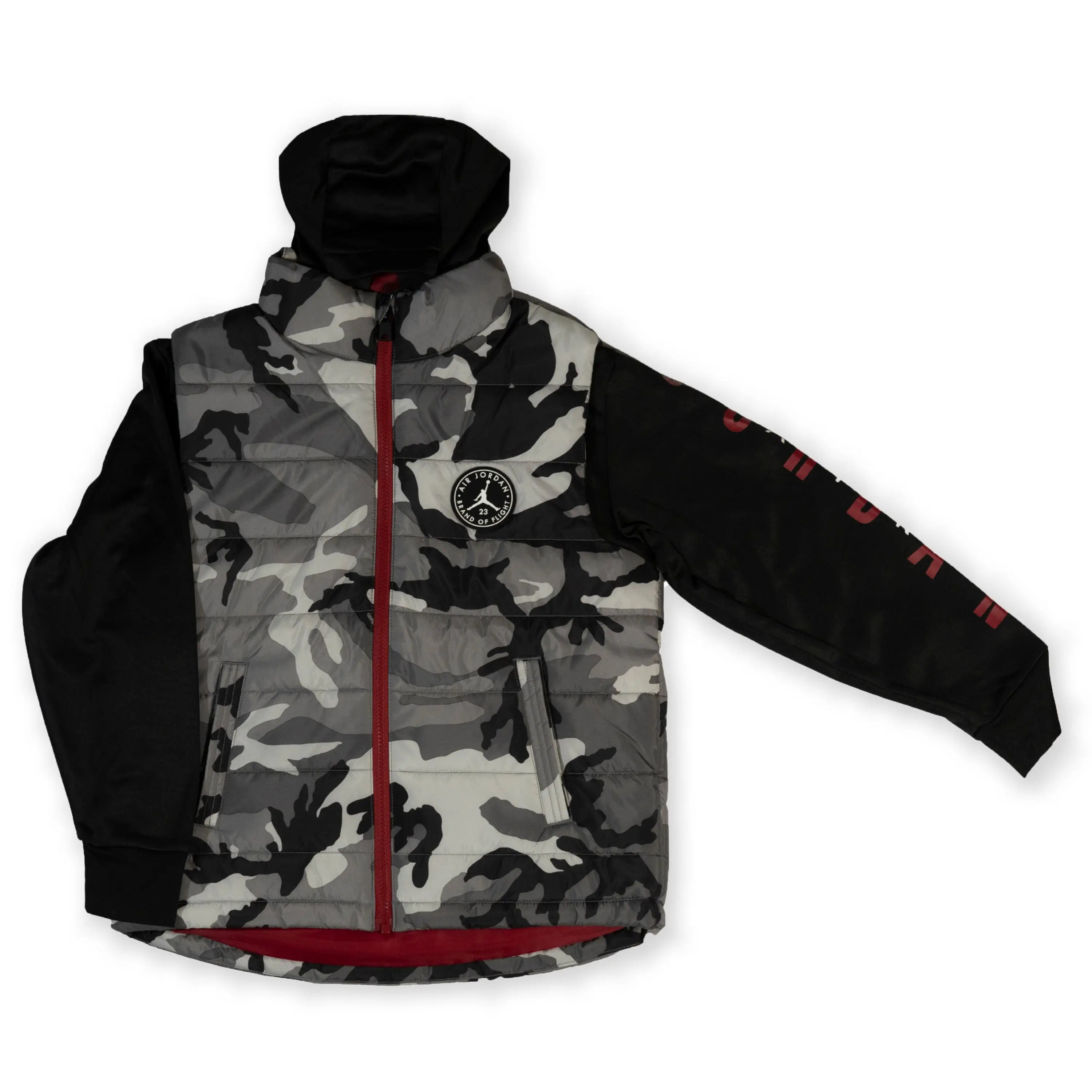 Jordan Camo Puffer Hoodie Jacket Tommynippon