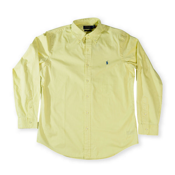 Polo Ralph Lauren Men's Classic Oxford Shirt – Yellow