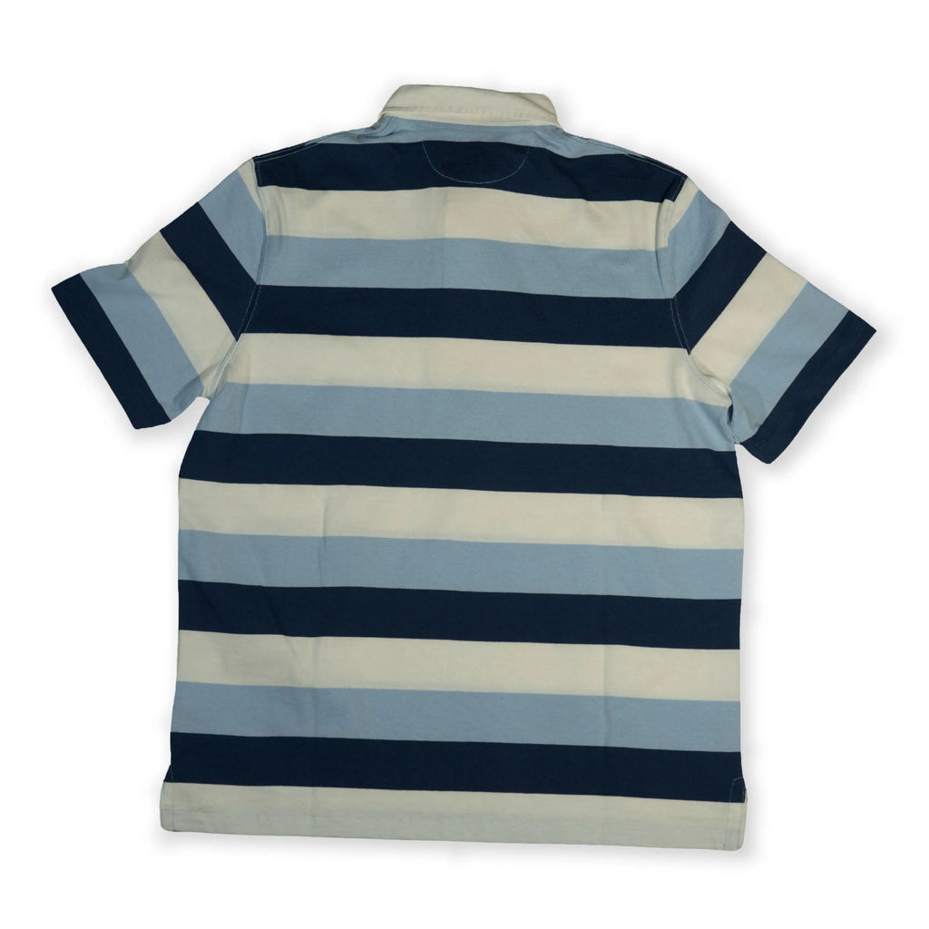 Polo Ralph Lauren Striped Men Polo Shirt – Navy & Sky Blue Tommynippon