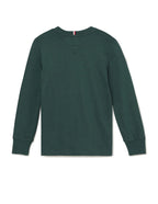 Tommy Hilfiger Boys Long Sleeve Logo T-Shirt – Dark Green