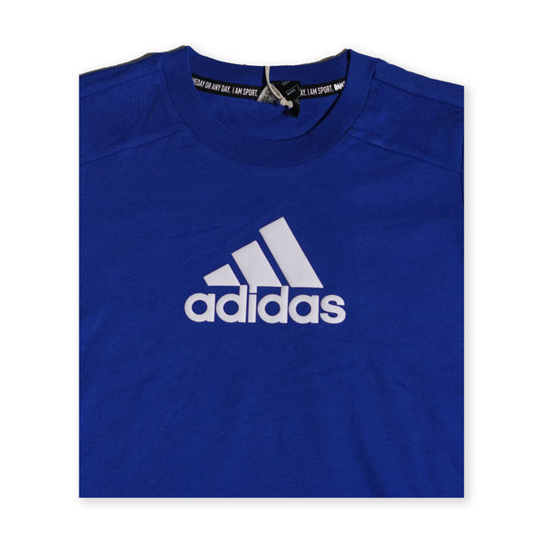 Adidas Kid's Essentials Logo T-Shirt – Blue
