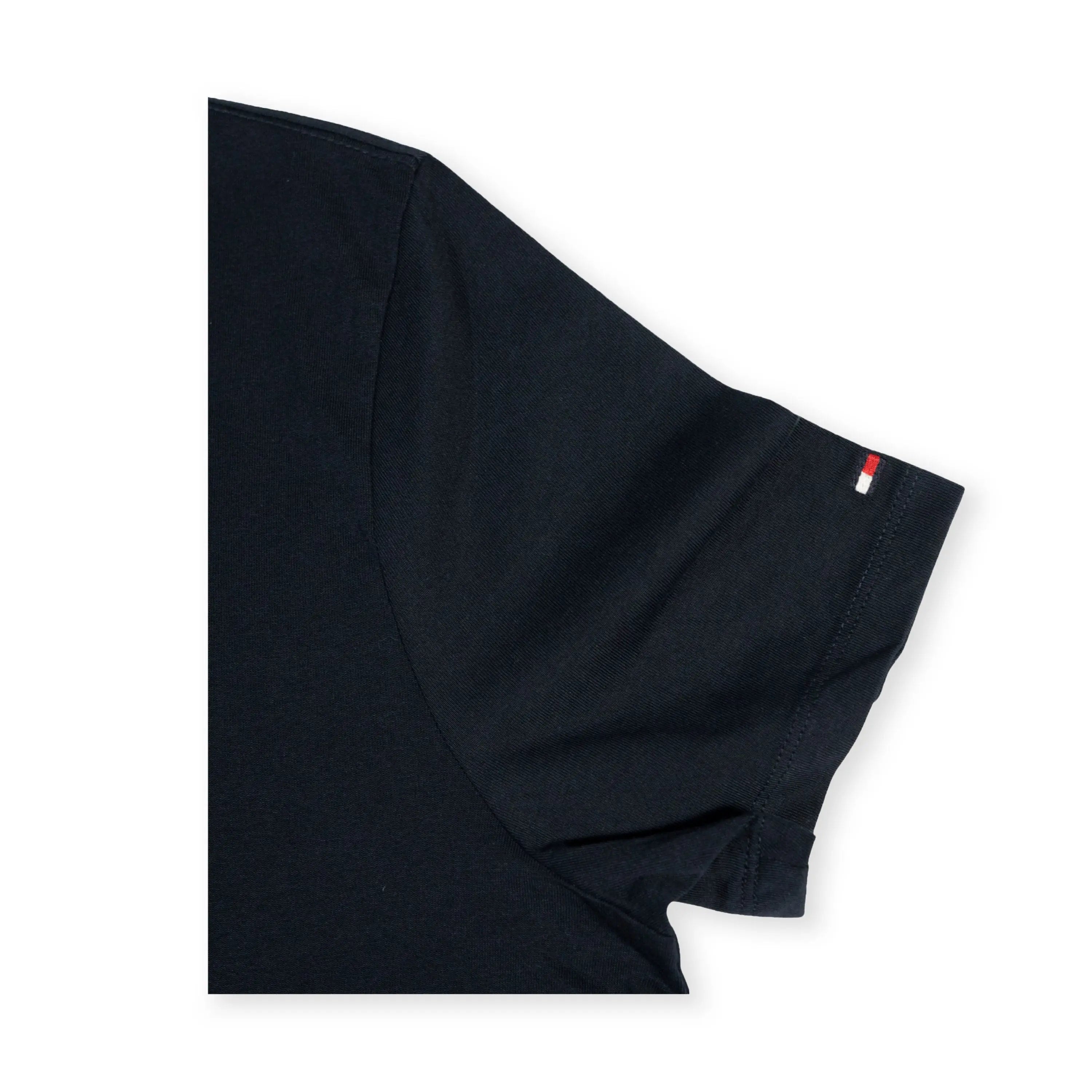 Tommy Hilfiger Men's Flag Logo T-Shirt – Black Tommynippon