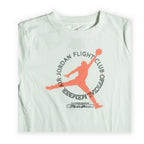 Jordan Flight Club Kids’ T-Shirt – White (120 cm / 6–7 Years) Tommynippon