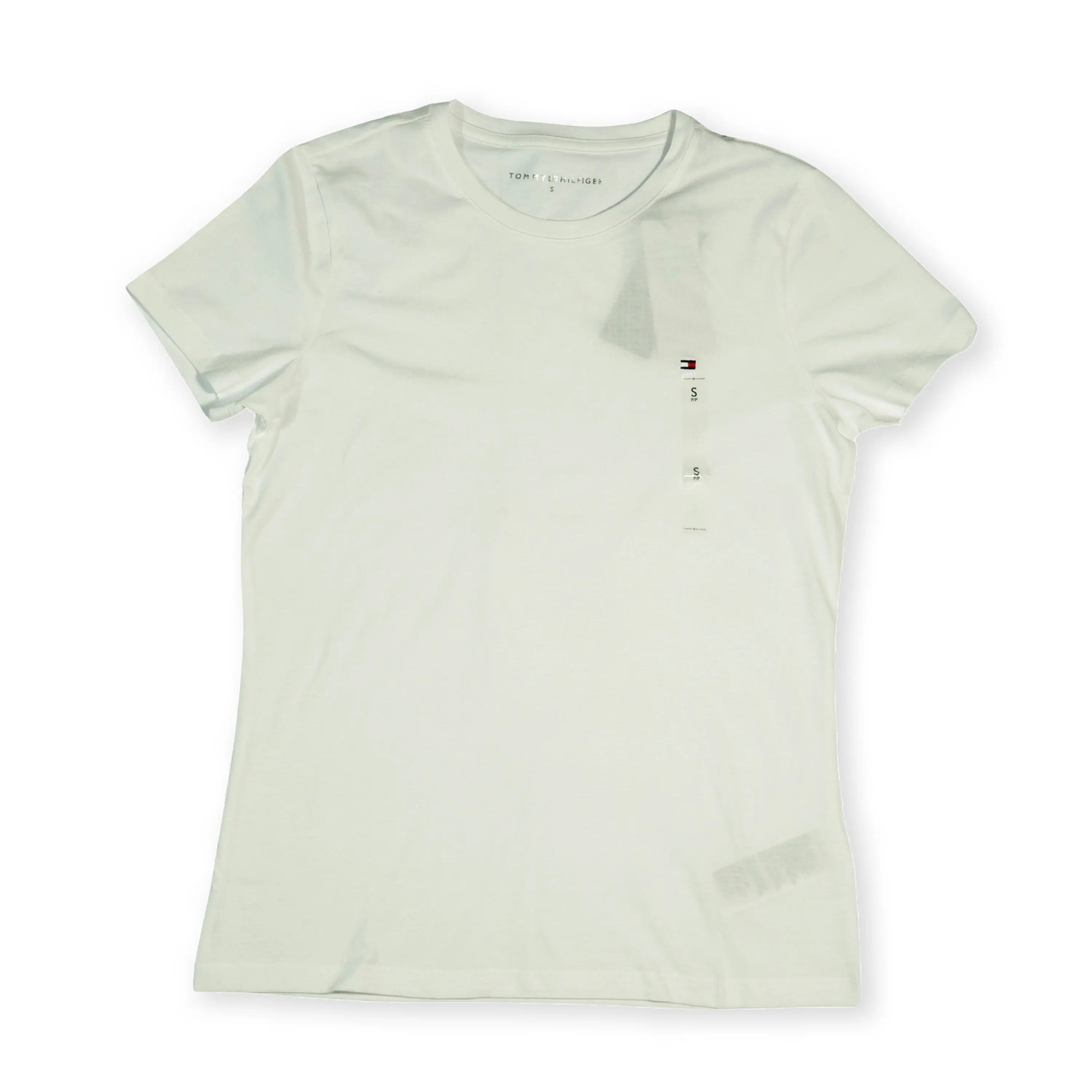 Tommy Hilfiger Classic Crew Neck Girls T-Shirt – White Tommynippon