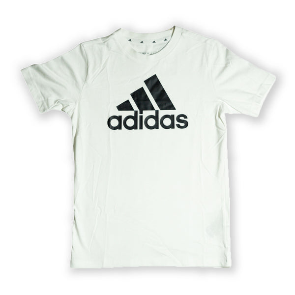 Adidas Kids’ Large Logo T-Shirt – White