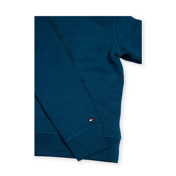 Tommy Hilfiger Logo Kid's Hoodie – Teal