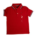 Tommy Hilfiger Kid's Classic Red Polo Shirt – Signature Trim Tommynippon