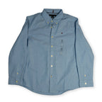 Tommy Hilfiger Kid's Classic Oxford Shirt – Light Blue Tommynippon