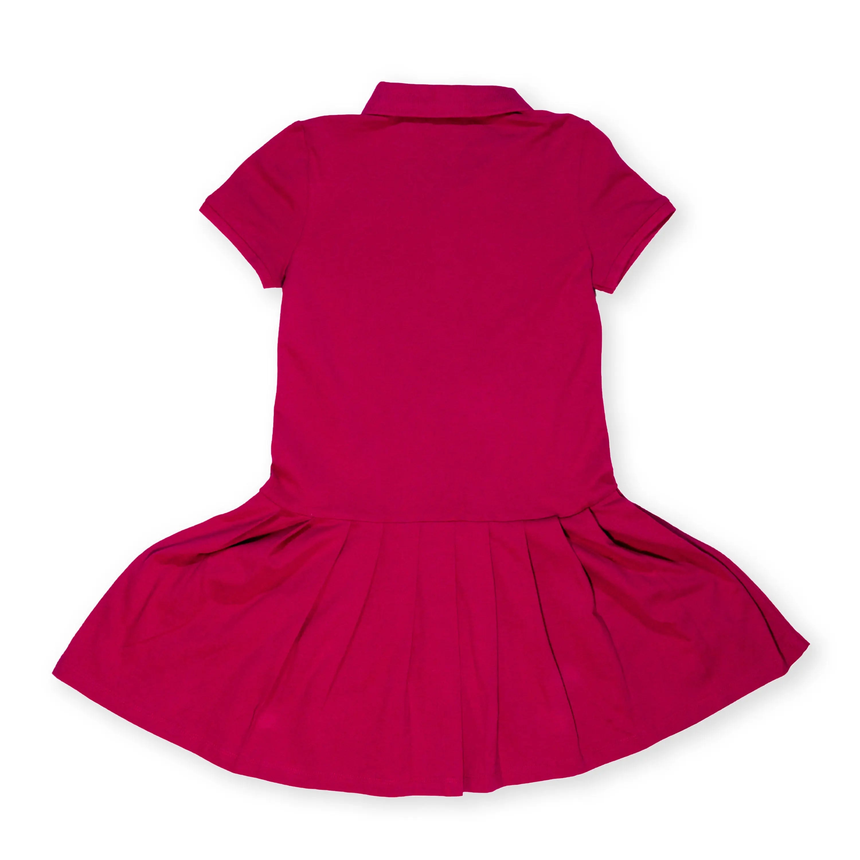 Tommy Hilfiger Girls' Polo Dress – Fuchsia Pink Tommynippon