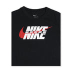 Nike Kids Multi-Logo Swoosh T-Shirt – Black Tommynippon
