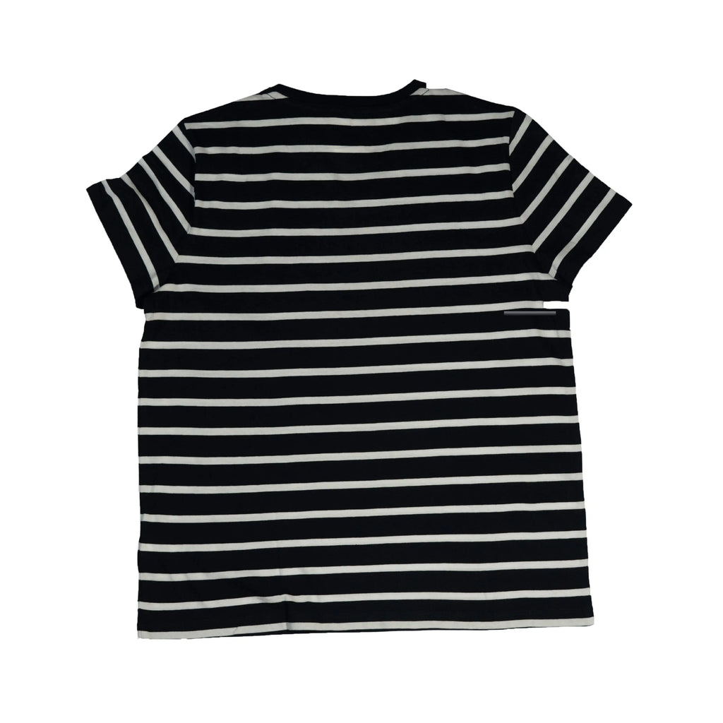 Tommy Hilfiger Striped Graphic Girls T-Shirt – Black & White Tommynippon