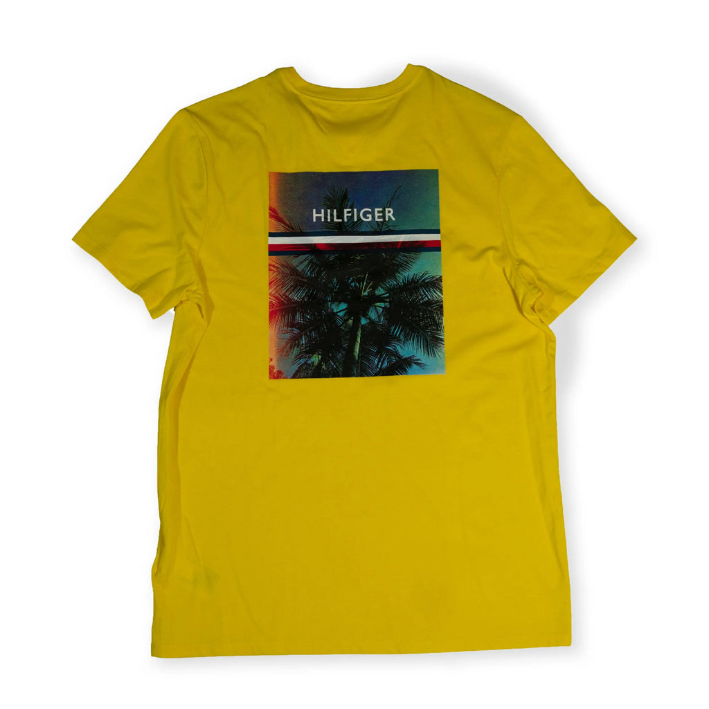 Tommy Hilfiger Men's Classic Logo T-Shirt – Yellow Tommynippon